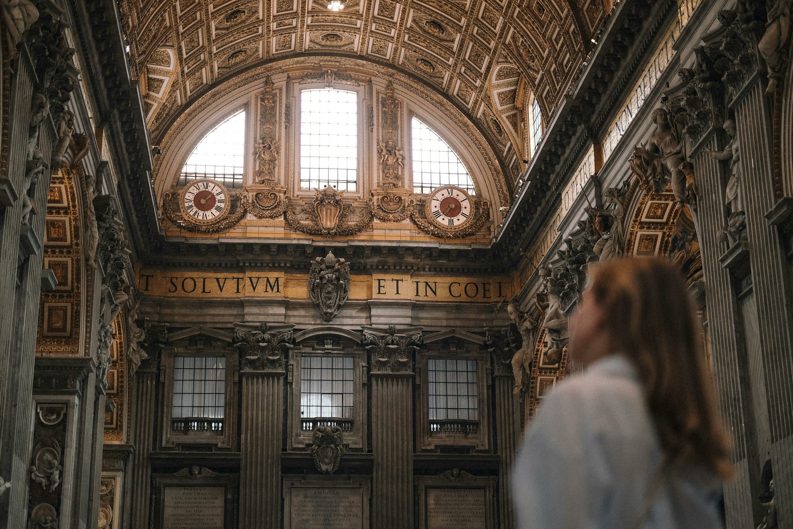 Image of St. Peter's Basilica-Italy. Discover the 5 keys to understand what Baptism is. Download Mass Schedules to your cell phone.