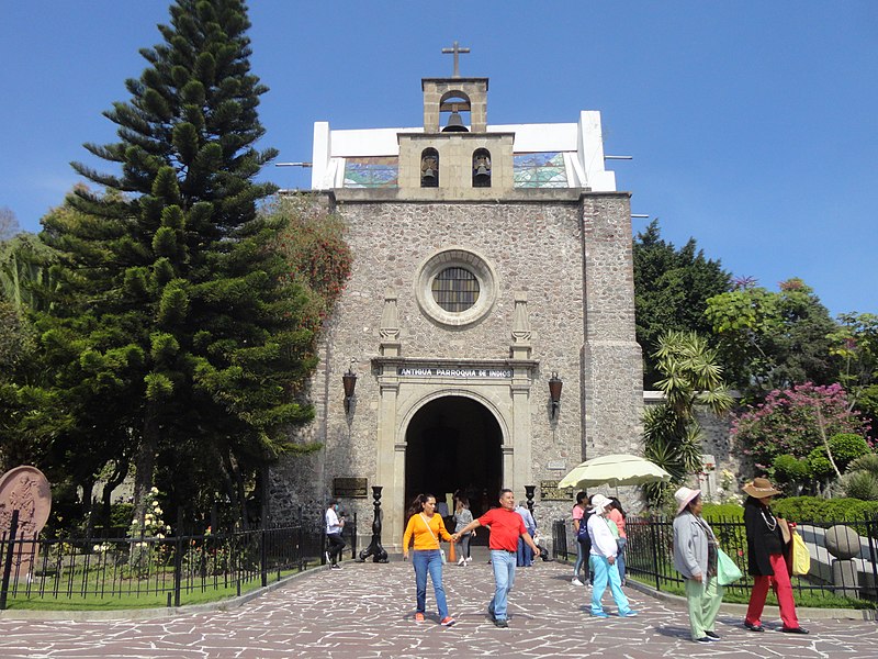 imagen Capilla de Indios Ciudad de México. Descubre las 10 Iglesias más impresionantes de Ciudad de México en la aplicación de Horarios de Misa en tu celular.