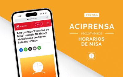 Horarios de Misa en ACI Prensa