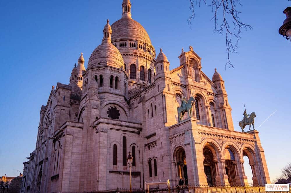 Sacre Coeur Basilica. Descubre las 11 Imperdibles Iglesias Católicas en París.