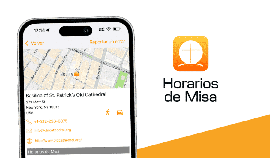 ¿Cómo busco Misas en otro lugar?