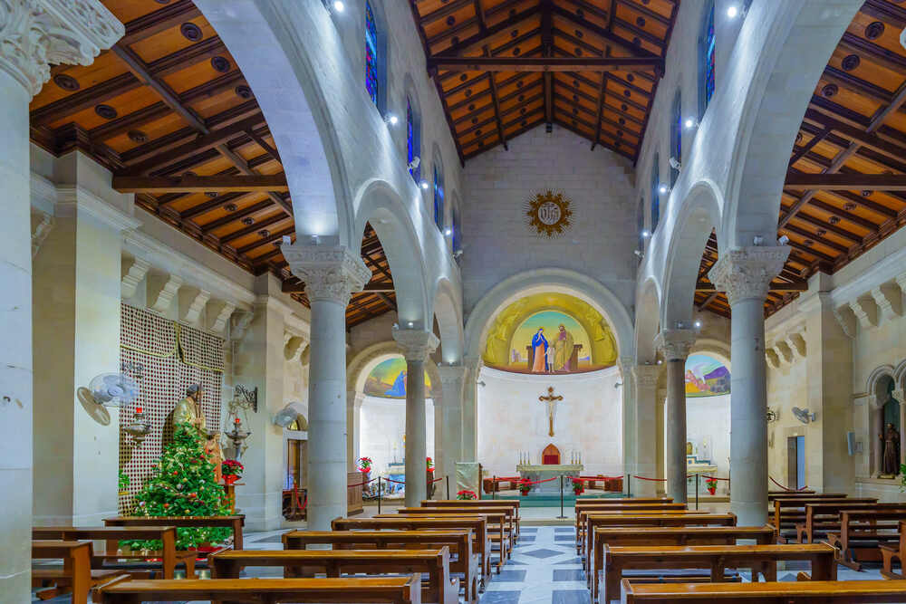 Iglesia de San José-Monte Tabor-Galilea-Horarios de Misa
