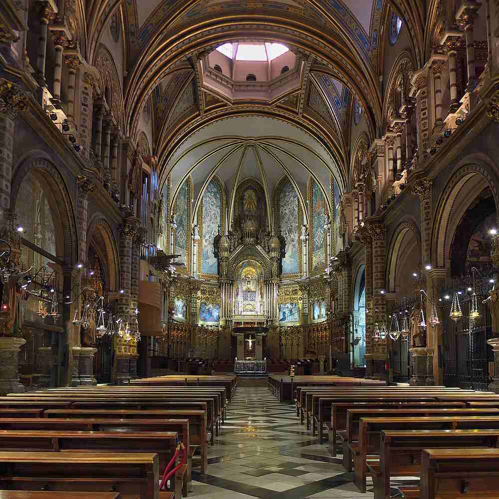 Montserrat- Iglesias de Barcelona Fotos - Horarios de Misa
