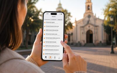 ¿Puedo Guardar mis Parroquias Favoritas en la App?